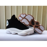 Wholesale Cheap Air Jordan 13 Retro Gum Soles Black/White-Gum