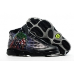 Wholesale Cheap Air Jordan 13 The Avengers Black/Super hero