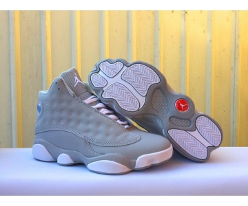 Wholesale Cheap Air Jordan 13 Wolf Grey white/wolf grey