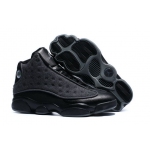 Wholesale Cheap Air Jordan 13 Wool All Black