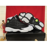 Wholesale Cheap Air jordan 13 Oreo Shoes Black/White