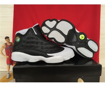 Wholesale Cheap Air jordan 13 Oreo Shoes Black/White