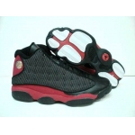 Wholesale Cheap Air jordan 13 Retro Shoes Black/Wine red