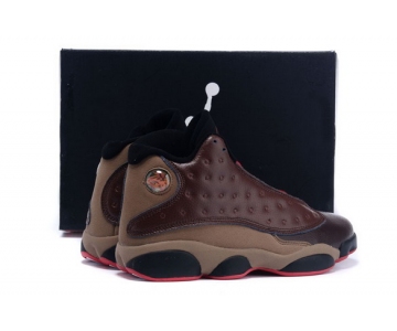 Wholesale Cheap Air jordan 13 Retro Shoes Coffee/brown