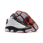 Wholesale Cheap Air jordan 13 Retro Shoes White/Black