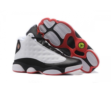 Wholesale Cheap Air jordan 13 Retro Shoes White/Black