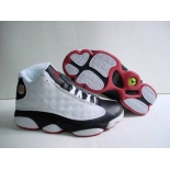 Wholesale Cheap Air jordan 13 he got game Shoes White/Black