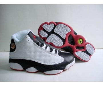 Wholesale Cheap Air jordan 13 he got game Shoes White/Black