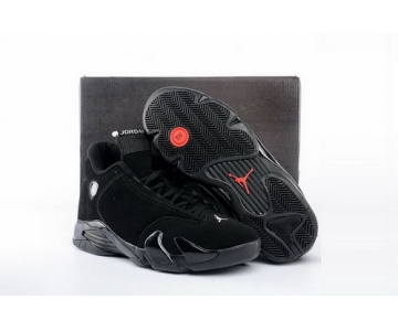 Wholesale Cheap Air Jordan 14 Black Cat Black/Red