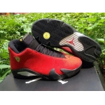 Wholesale Cheap Air Jordan 14 Ferrari Shoes Fusion Red/black-yellow