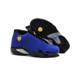 Wholesale Cheap Air Jordan 14 Laney True Blue/black