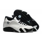 Wholesale Cheap Air Jordan 14 Oxidized White/Black