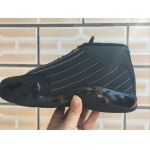 Wholesale Cheap Air Jordan 14 Retro Shoes Black