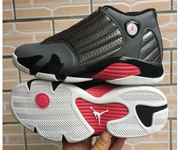 Wholesale Cheap Air Jordan 14 Retro Shoes Grey/Red-Black-White