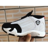 Wholesale Cheap Air Jordan 14 Retro Shoes White/black