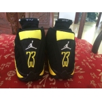 Wholesale Cheap Air Jordan 14 Thunder Shoes Black/Vibrant Yellow-White