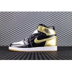 Wholesale Cheap Air Jordan 1 High OG ComplexCon Gold/Black-White