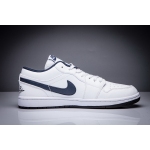 Wholesale Cheap Air Jordan 1 Low MIDNIGHT NAVY White/Blue