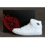 Wholesale Cheap Air Jordan 1 Mid Shoes White/Cool Grey