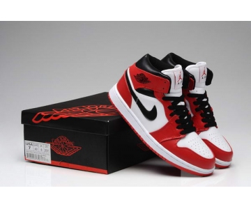 Wholesale Cheap Air Jordan 1 New Color Shoes Red/Black/White