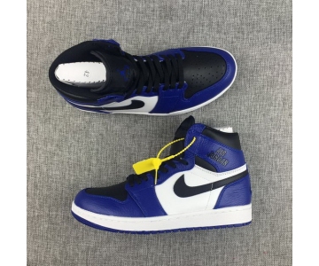 Wholesale Cheap Air Jordan 1 Rare Air fragment royal Shoes Blue/White-Black