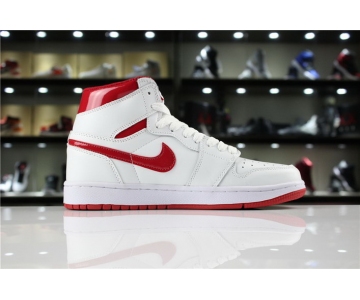 Wholesale Cheap Air Jordan 1 Retro 2018 release White/Red