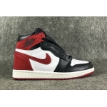 Wholesale Cheap Air Jordan 1 Retro Black toe Red/White-Black