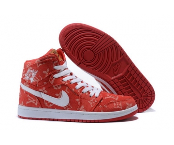 Wholesale Cheap Air Jordan 1 Retro Shoes Red/White