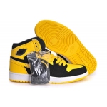 Wholesale Cheap Air Jordan 1 Retro Shoes Yellow/Black