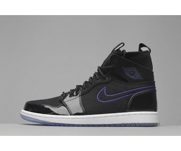 Wholesale Cheap Air Jordan 1 Retro Ultra High Shoes Black/White-Blue