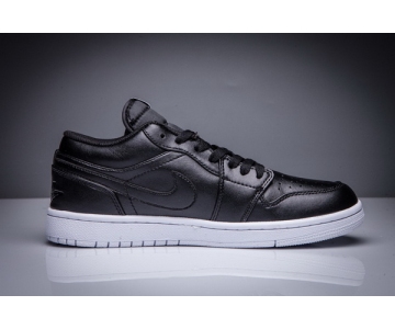 Wholesale Cheap Mens Jordan 1 Low Shoes Black/White