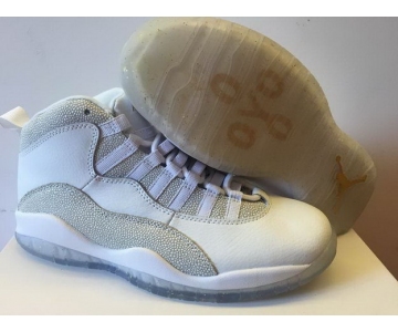 Wholesale Cheap Air Jordan 10 OVO White/gray