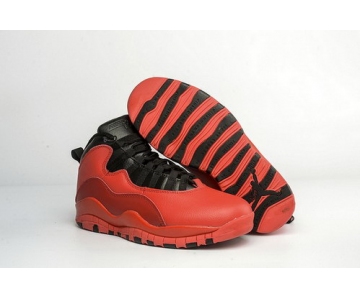 Wholesale Cheap Air Jordan 10 Retro Shoes Fusion Red/Black