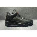 Wholesale Cheap Air Jordan 3 Retro OVO All Black