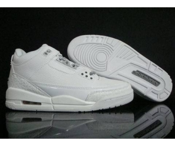 Wholesale Cheap Air Jordan 3 Retro Shoes White