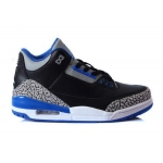 Wholesale Cheap Air Jordan 3 Sport Blue(Official Image) Shoes Black/Sapphire