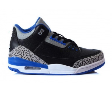 Wholesale Cheap Air Jordan 3 Sport Blue(Official Image) Shoes Black/Sapphire