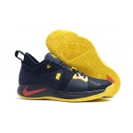 Wholesale Cheap Nike PG 2 Navy Yellow