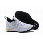 Wholesale Cheap Nike PG 2 White Gold Black