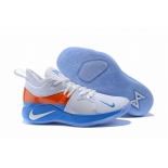 Wholesale Cheap Nike PG 2 White Orange