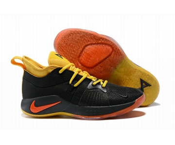 Wholesale Cheap Nike PG 2 Yellow Black