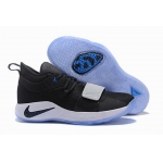 Wholesale Cheap Nike PG 2.5 Black and lake blue