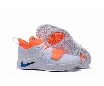 Wholesale Cheap Nike PG 2.5 White Orange