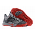 Wholesale Cheap Nike PG 3 Black Gray Red