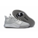 Wholesale Cheap Nike PG 3 Silver Gray