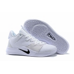 Wholesale Cheap Nike PG 3 White Black-logo