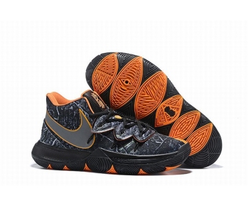 Wholesale Cheap Nike Kyire 5 Women Black Silver Orange