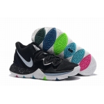 Wholesale Cheap Nike Kyire 5 Women Black White White-logo