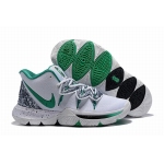 Wholesale Cheap Nike Kyire 5 Women White Green-logo