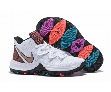 Wholesale Cheap Nike Kyrie 5 Women BHM White